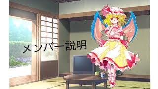 メンバー説明
