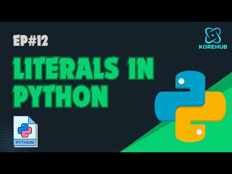 Literals In Python Numeric Integer And String Literals Explained