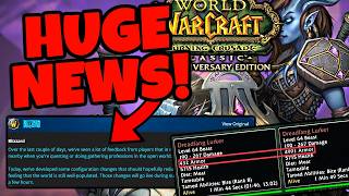 HUGE NEWS & HOTFIXES For TBC Anniversary - Melee DPS Got DESTROYED?!