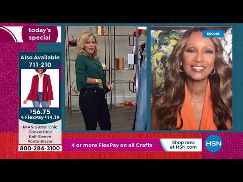 HSN | IMAN Global Chic Fashions 08.15.2020 - 02 AM