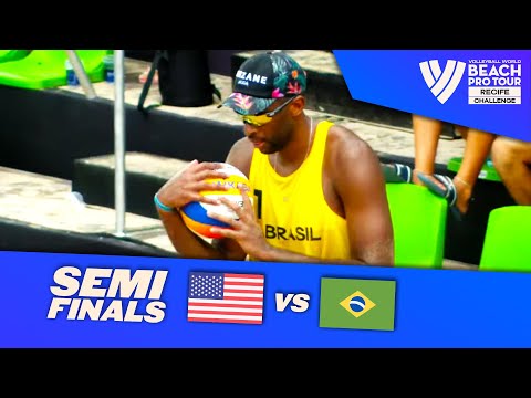 Evans/Budinger vs. Evandro/Arthur - Semi Final Highlights Recife 2024 #BeachProTour