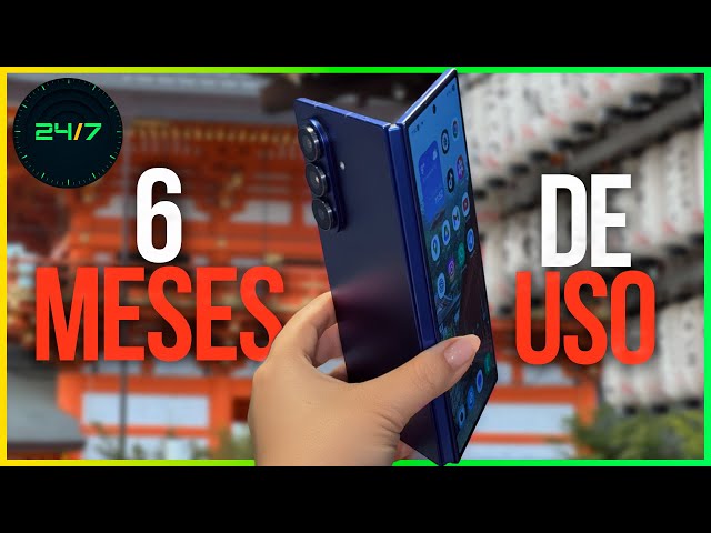 Mi EXPERIENCIA con el Samsung Galaxy Z FOLD 7 tras 6 MESES de USO