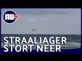 Straaljager crasht in zee bij Spaanse stad Murcia | NU.nl
