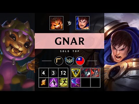 Gnar Top vs Garen - TW Challenger Patch 25.13