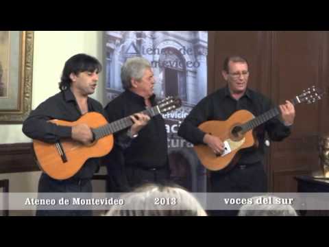 VOCES DEL SUR  URUGUAY - ACTUACION ATENEO DE MONTEVIDEO - 2013