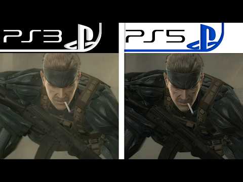 Metal Gear Solid 4 Remaster | PS3 vs PS5 | Graphics Comparison Trailer