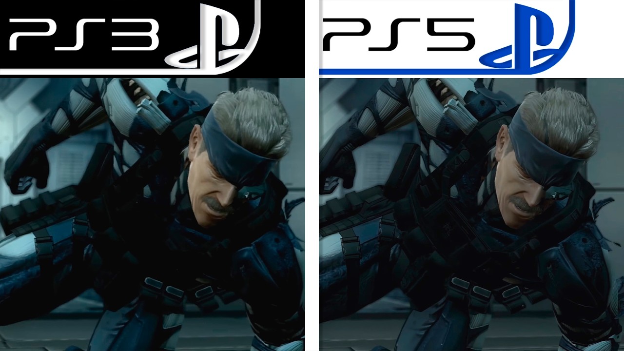 Metal Gear Solid 4 Remaster | PS3 vs PS5 | Graphics Comparison Trailer