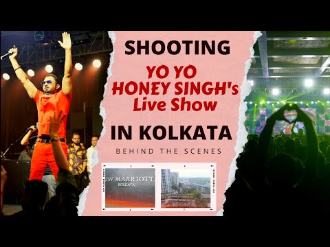 Yo Yo Honey Singh  Kolkata tour ! Another Live Show Shoot by Us
