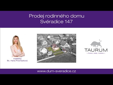 Prodej domu 4+1 Svéradice 147, okres Klatovy