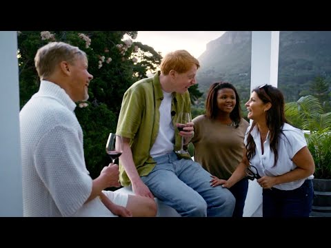 Mauri hälsar på hemma hos Carola och Zoe i Sydafrika