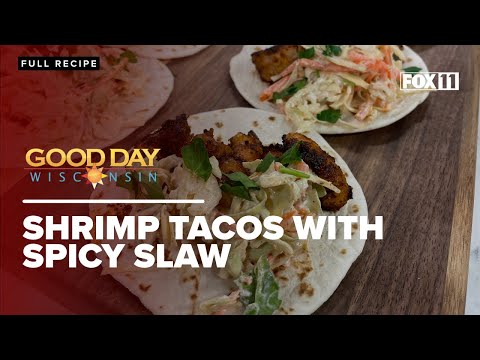 Perfect recipes for your game day watch party: Shrimp tacos and onion dip