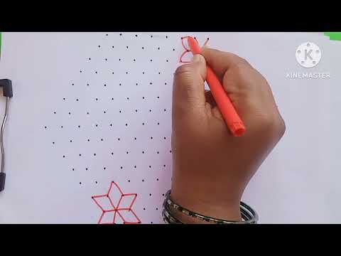 "Beautiful & Easy Rangoli Design | Must-Try in Just 8 Minutes!"