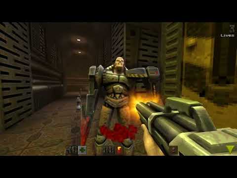 Quake II Re-release Co-Op with Jonny - Telefrags and Friendly Fire