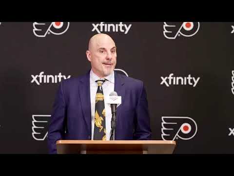 Flyers Rick Tocchet | “I was Emotional & Proud” to  Clinch NHL Playoffs | Postgame