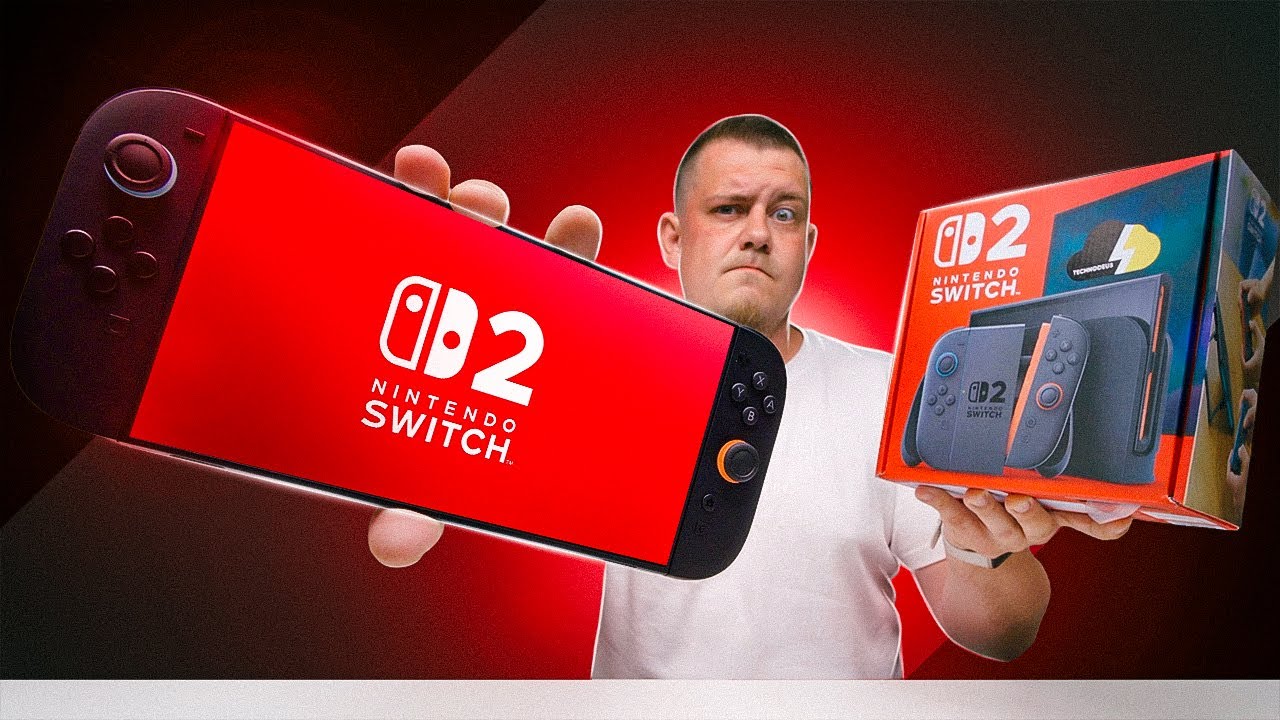 Распаковка Новой Nintendo Switch 2! Готовь БАБАЛО!