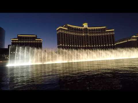 Bellagio Hotel Fountains Las Vegas November 2019