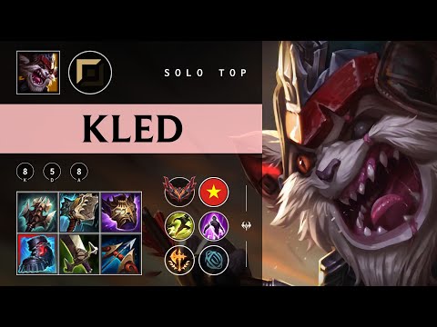 Kled Top vs Poppy - VN Grandmaster Patch 25.23