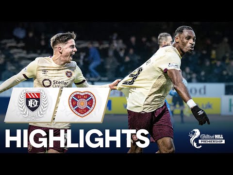Dundee 0-6 Hearts | Kabangu Hits Brace As Hearts Hammer Dundee For Six! | William Hill Premiership
