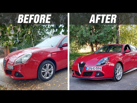 BUILDING ALFA ROMEO GIULIETTA IN 10 MINUTES [COMPLETE TRANSFORMATION]