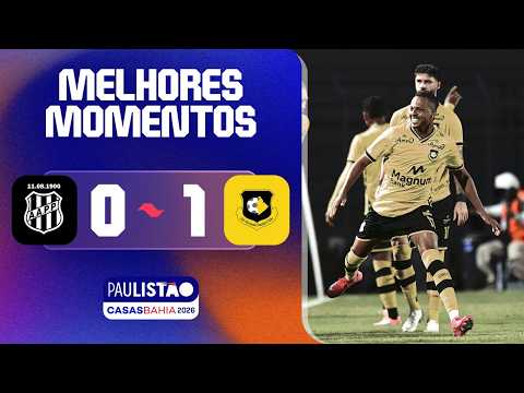 PONTE PRETA 0 X 1 SÃO BERNARDO | MELHORES MOMENTOS | 4ª RODADA | PAULISTÃO CASAS BAHIA 2026