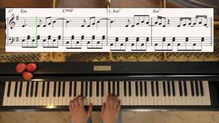 How Deep Is Your Love - Calvin Harris, Disciples - Piano Cover Video by YourPianoCover