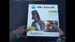 Video thumbnail for Unboxing Audífonos DJ Audition HD900 de Acteck by ClincPlay
