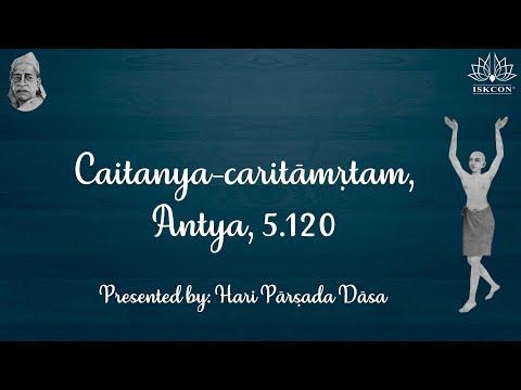 Relishing Krishna-Kāvya (Caitanya-caritāmṛta, Antya 5.120) Organized by Bhakti Sanga Japa Conference