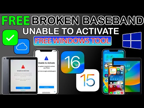 🔥 Free Broken Baseband Bypass on Windows iOS 16.7/15.7.9 | Fix Unable to Activate on iPhone/iPad