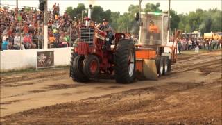 preview picture of video 'MTTP PULLS- HART, MI FIELD FARM TRACTORS 8-22-14'