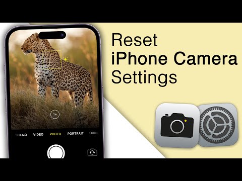 How to Reset/Restore Camera Default Settings on iPhone! [2023]