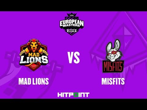 Misfits Premiere vs MAD Lions GAME 2 @ EU Masters Semifinals 2019