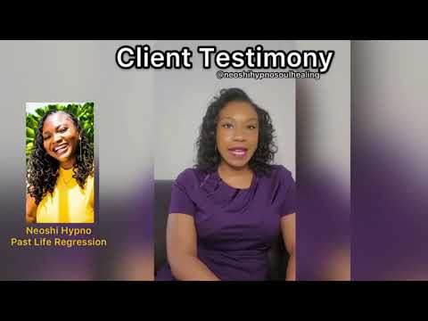 117 Neoshi Hypno - Past Life Regression Testimonial - @iluvtu