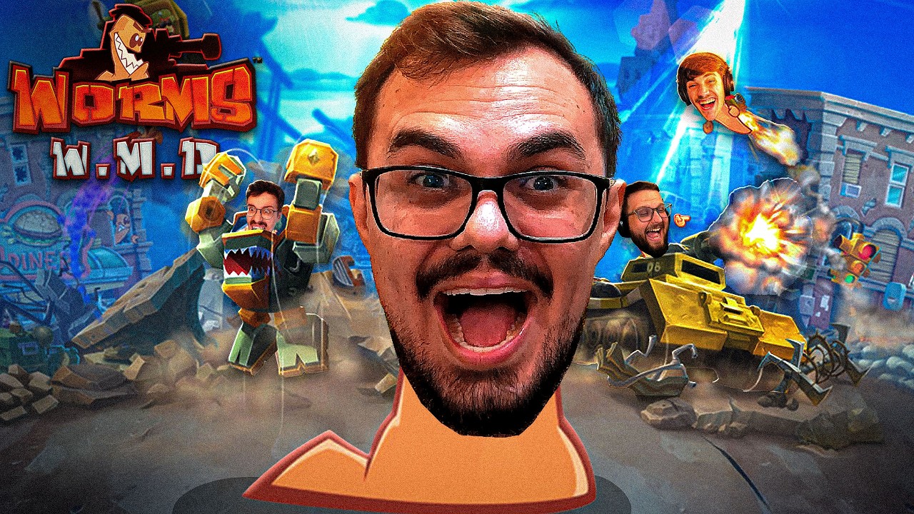 SEMPRE SOBRE PRO HEROI SALVAR O MUNDO - WORMS WMD COM OS AMIGOS