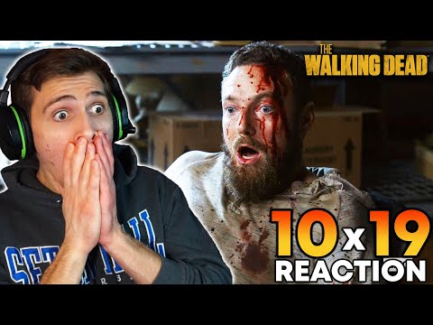 The Walking Dead - Episode 10x19 "One More" REACTION!!!