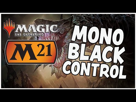 MONO BLACK CONTROL - Core Set 2021 Standard Deck Tech