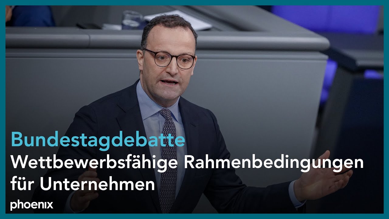 Bundestagsdebatte zu wettbewerbsfähigen Rahmenbedingungen für Unternehmen am 06.12.24