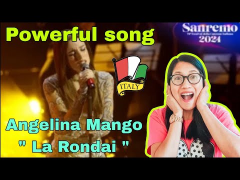ANGELINA MANGO - LA RONDINE " | SAN REMO 2024 REACTION!