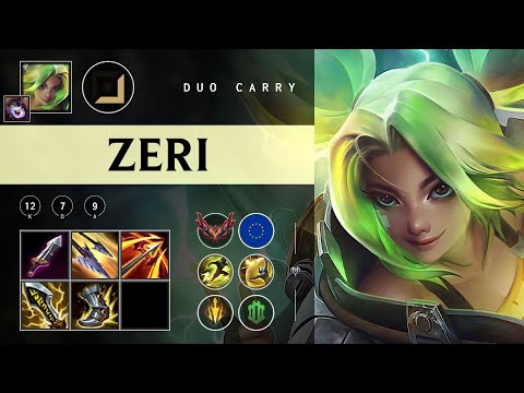 Zeri ADC vs Miss Fortune - EUW Grandmaster Patch 25.24