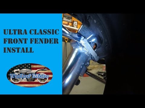 Harley Front Fender Install | Techn' Moto