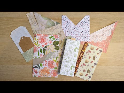 Using Up 6x6 Paper Pads ~ Lots Of Junk Journal Ephemera Ideas!