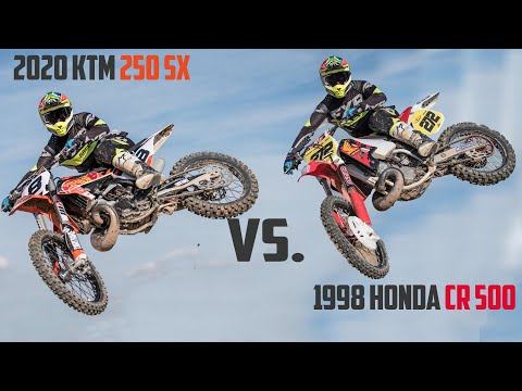 CR500 vs KTM 250SX - Ultimate 2 Stroke MX Battle | ROUND TWO