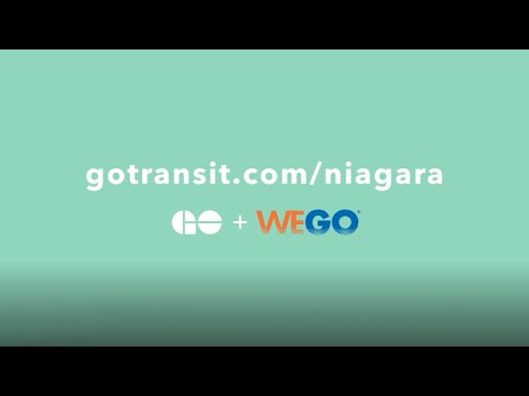 How to Travel to Niagara Falls on GO Transit