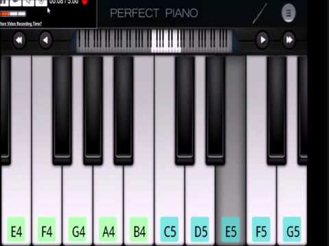 piano tutorial for tic tic vajte dokyat song through mobile app || best piano tutorial | flute