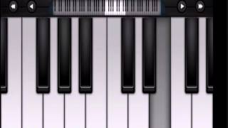 piano tutorial for tic tic vajte dokyat song through mobile app || best piano tutorial | flute