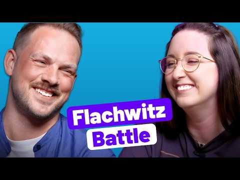 Dad Joke Battle | Don't Laugh Challenge (with Anna and Lennard)