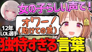 12年選手の独特すぎるLOL言語で周囲を困惑させてしまう千燈ゆうひ【千燈ゆうひ/空澄セナ/ぶいすぽ/切り抜き/LOL】