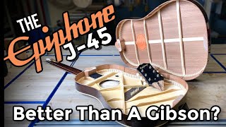 Video thumbnail for A full review of the Epiphone Inspired By Gibson J-45 / The Guitar Breakdown by Driftwood Guitars