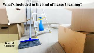 What is End of Lease Cleaning?