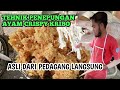 ILMU PEDAGANG INI YANG 99 ORANG TIDAK TAU TEHNIK PENEPUNGAN YANG BENAR BIKIN AYAM SUPER CRISPY
