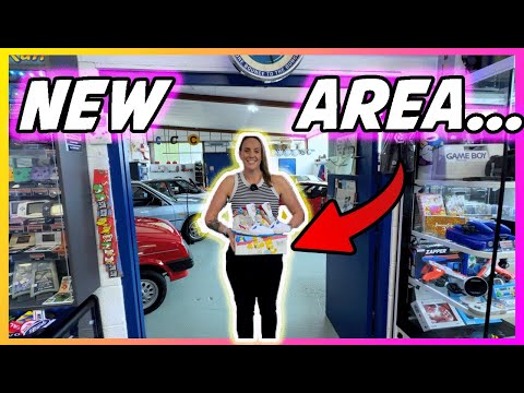 There's MORE to this Retro Game Shop... - YouTube